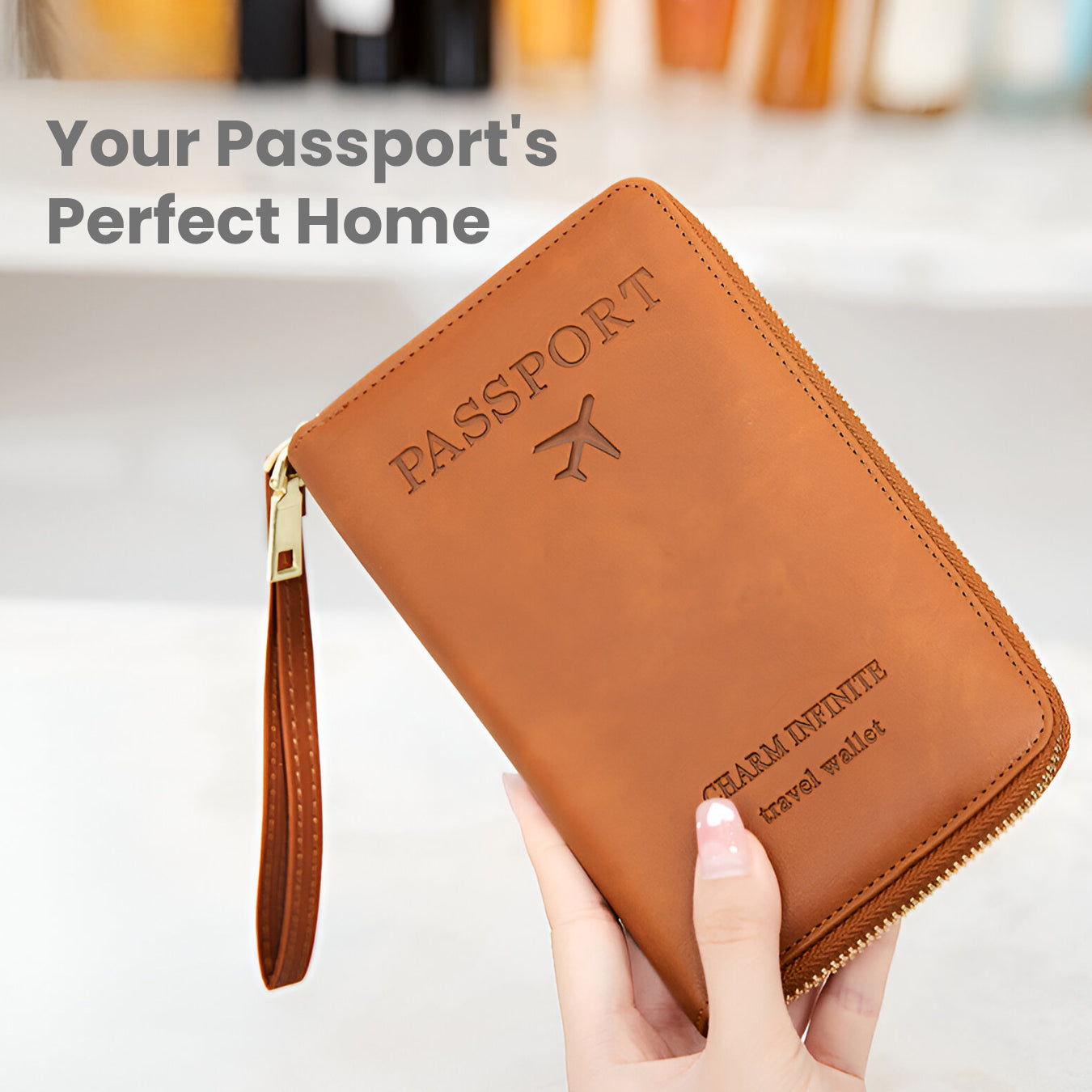 RFID Travel Passport Holder