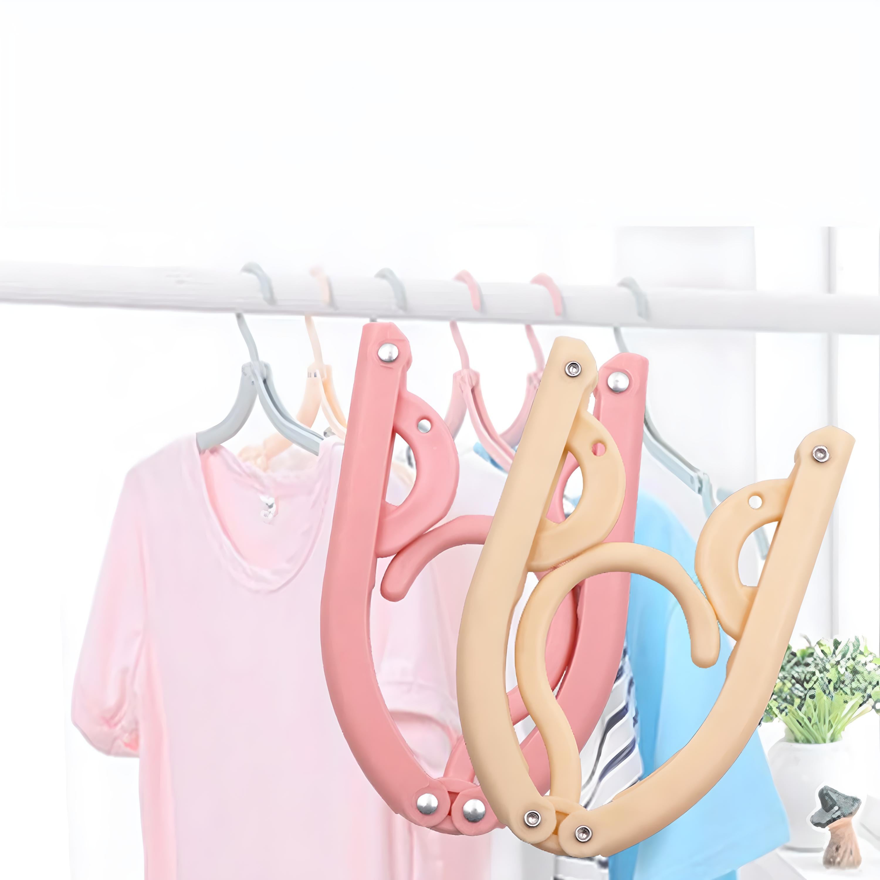 Foldable Travel Clothes Hangers 10pcs Set