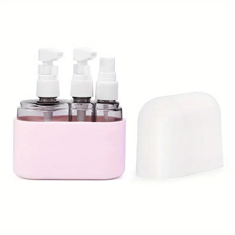 Compact Travel Dispenser Bottles