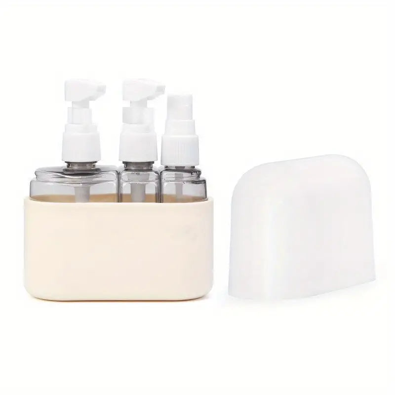 Compact Travel Dispenser Bottles