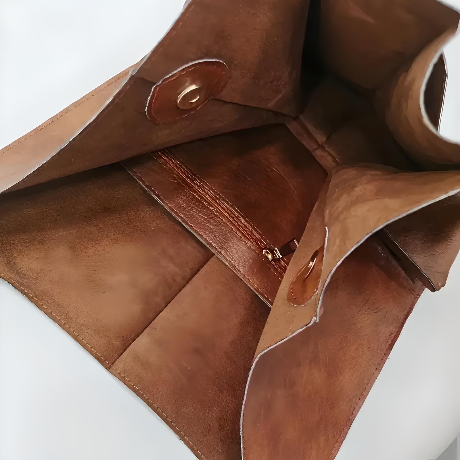 Aria | Oversized Leather Tote Bag