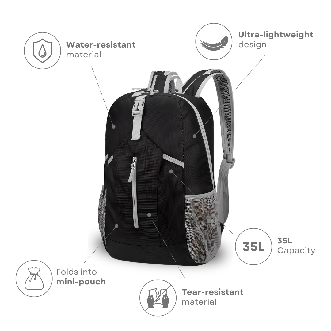 Glider | Lightweight Foldable Outdoor Backpack