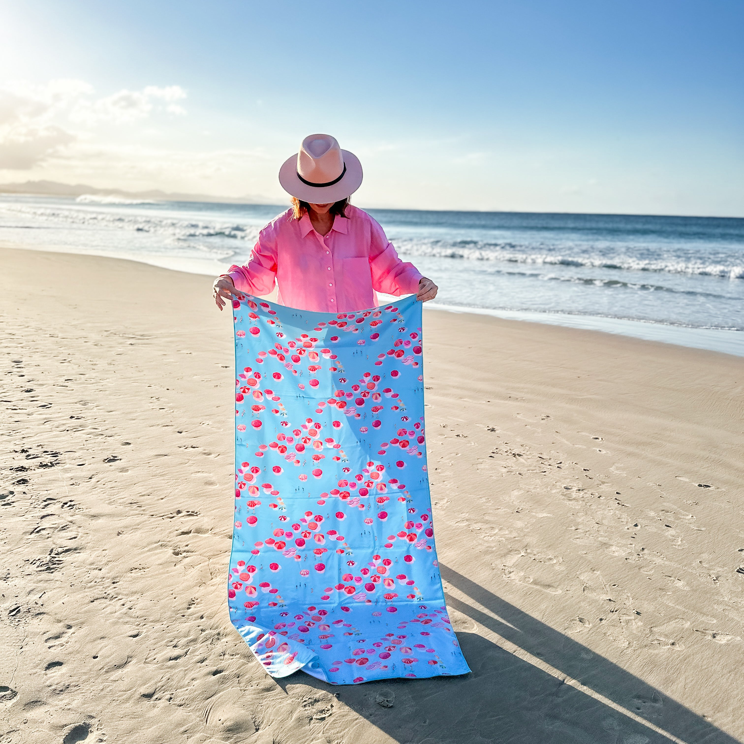 Artist Travel Towel | Umbrella Design