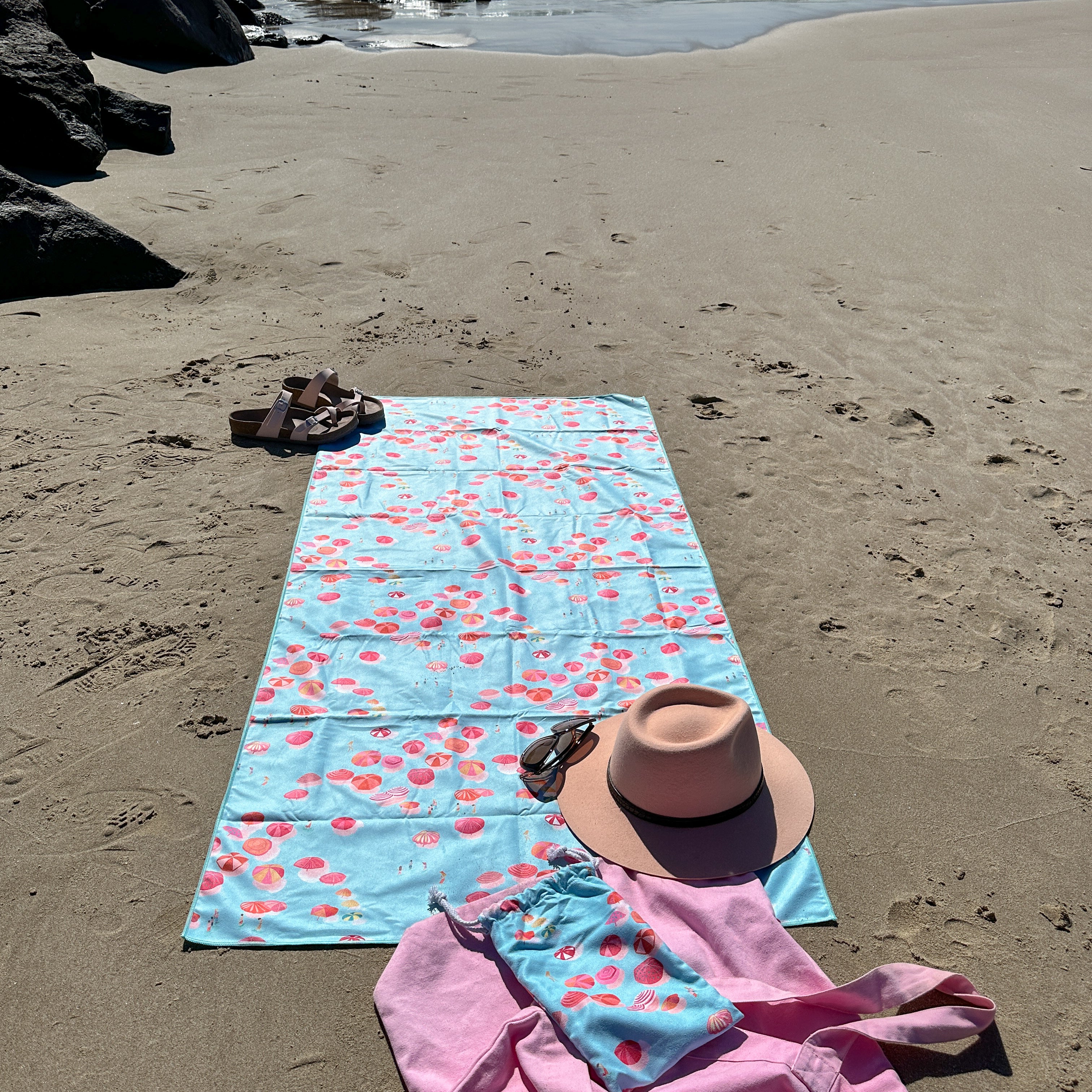 Artist Travel Towel | Umbrella Design