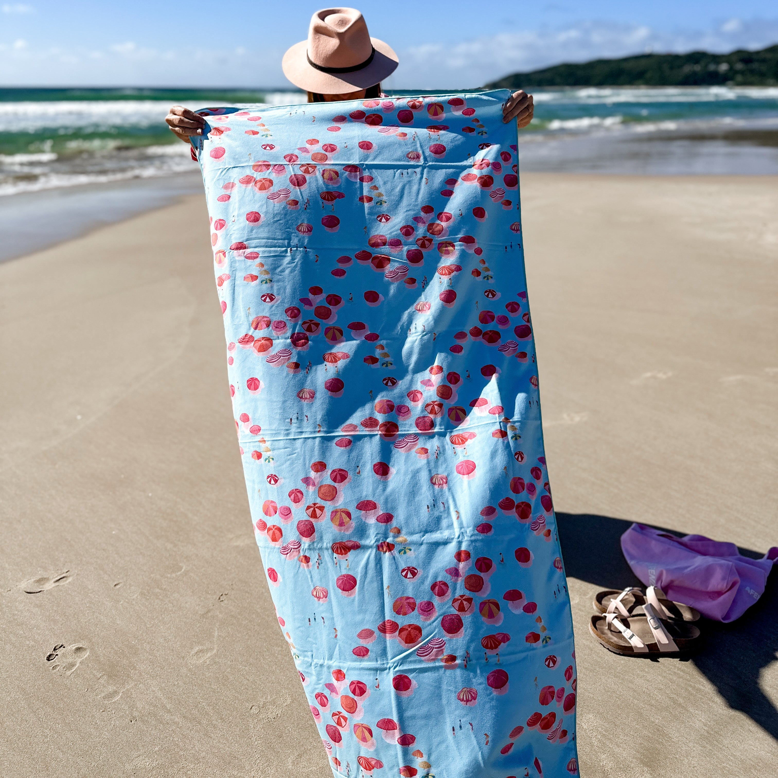 Artist Travel Towel | Umbrella Design