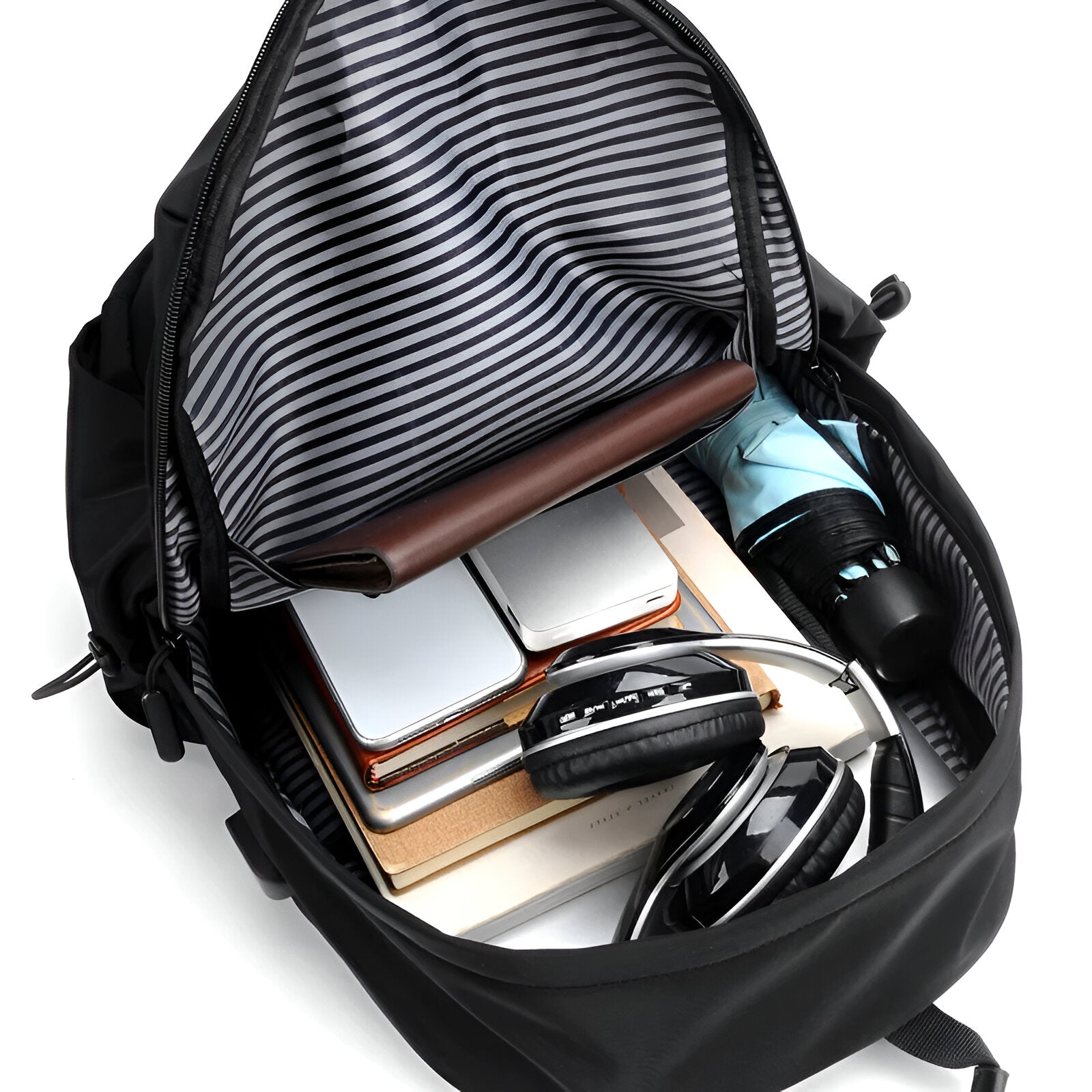 TravelMate Water-Resistant Charging Backpack